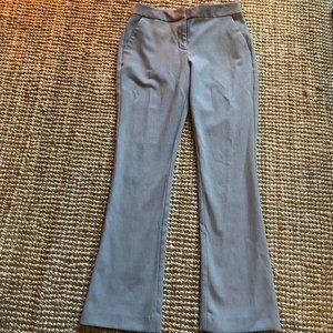 Express mid rise columnist ankle pant | grey 4S